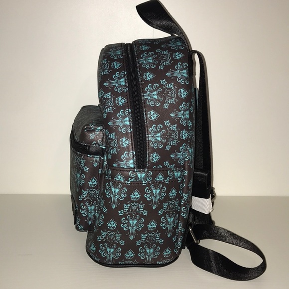 Disney Haunted Mansion Loungefly Mini Backpack - Picture 7 of 7